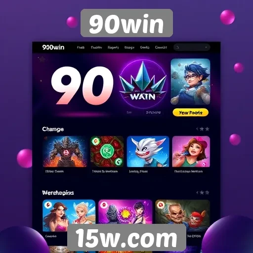 Transformações no design do site 90win